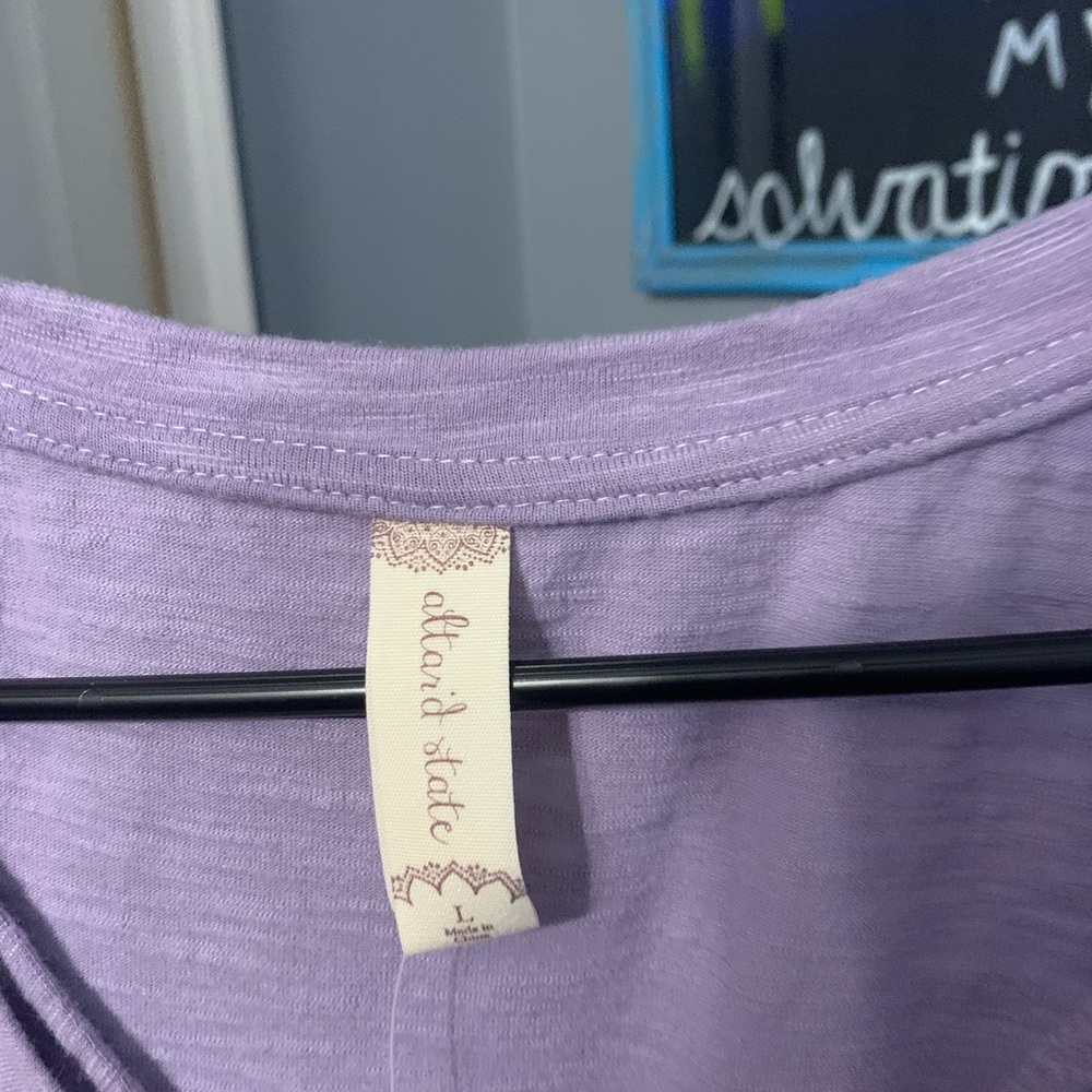 Purple shirt